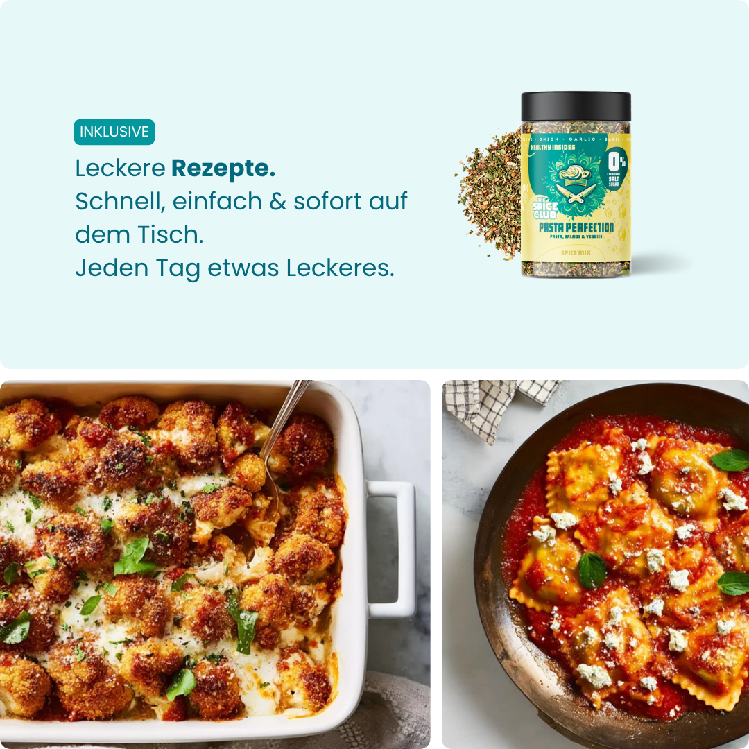 Pasta Mix – inklusive leckerer Rezepte