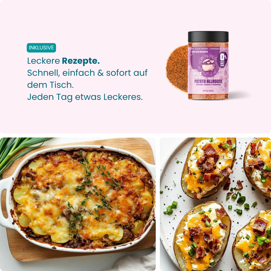 Kartoffel & Pommes Mix Allround – inklusive leckerer Rezepte