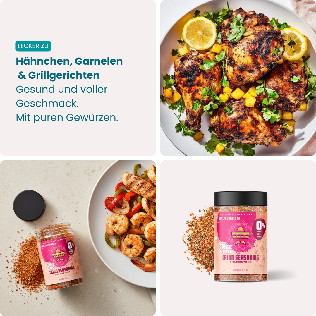 Cajun Mix – lecker zu Hähnchen, Garnelen & Grillgerichten [de]
