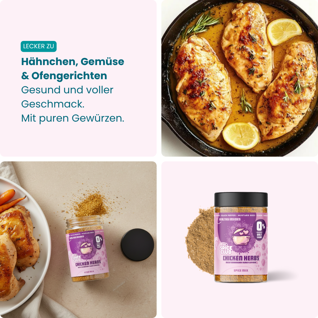 Würziger Hähnchen Mix – lecker zu Hähnchen, Gemüse & Ofengerichten [de]