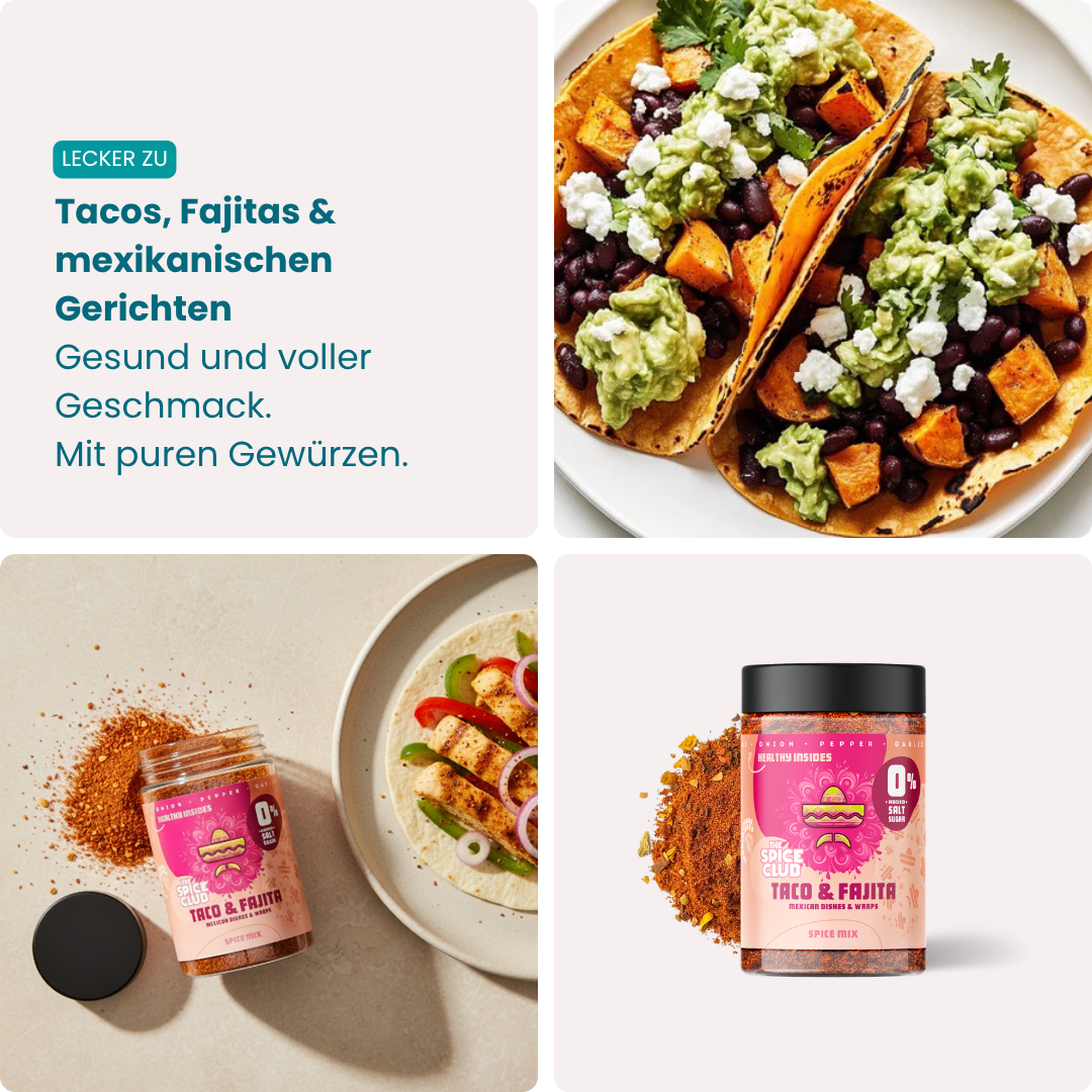 Taco & Fajita Mix – lecker zu Tacos, Fajitas & mexikanischen Gerichten [de]