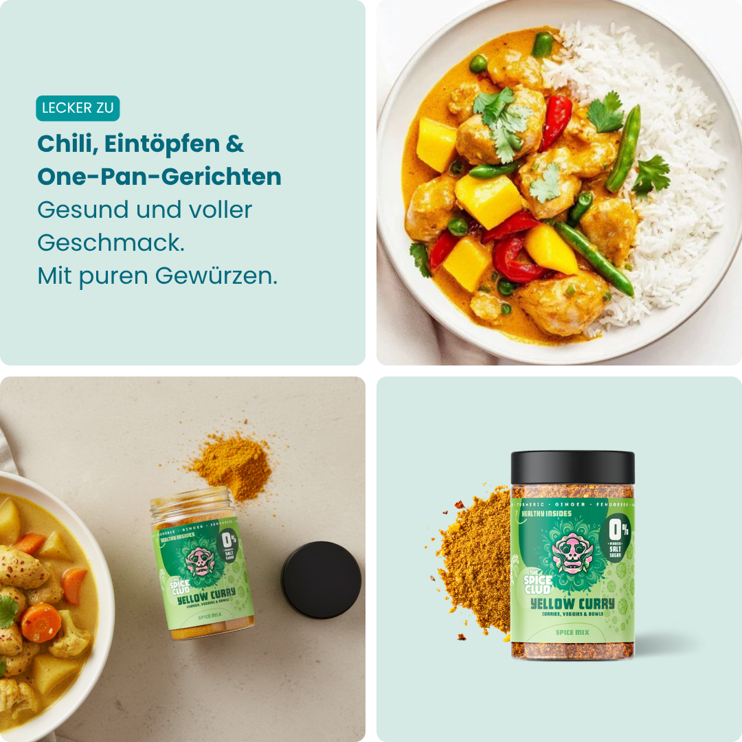 Curry Mix – lecker zu Chili, Eintöpfen & One-Pan-Gerichten [de]