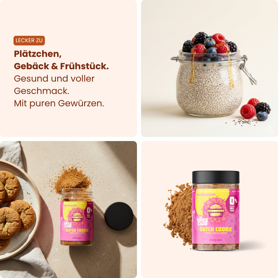 Lebkuchen & Spekulatius Mix – lecker zu Plätzchen, Gebäck & Frühstück. [de]