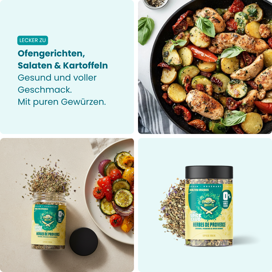 Provence Mix – lecker zu Ofengerichten, Salaten & Kartoffeln [de]