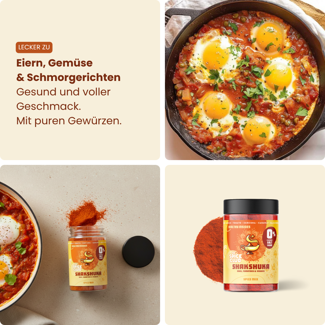 Shakshuka Mix – lecker zu Eiern, Gemüse & Schmorgerichten [de]