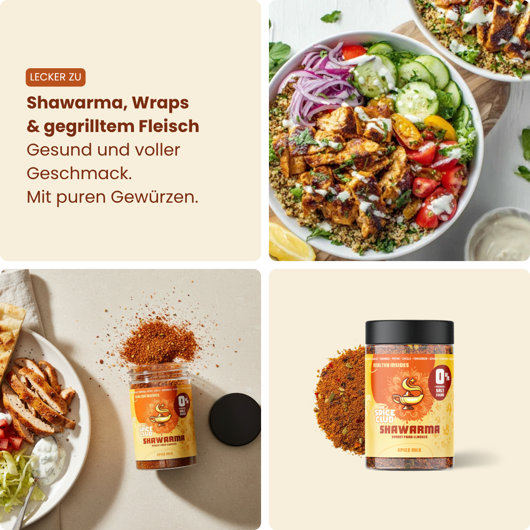 Shawarma Mix – lecker zu Shawarma, Wraps & gegrilltem Fleisch [de]