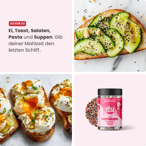 Spicy Everything Bagel Topping – lecker zu Ei, Toast, Salate, Pasta und Suppen