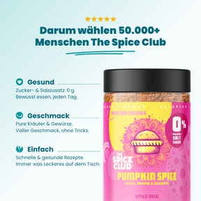 Chia Frühstücks-Set - Ballaststoffreich – Pumpkin Spice Dose: Darum wählen 50.000+ Menschen The Spice Club