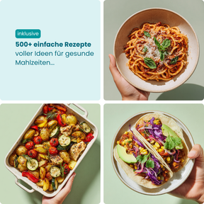 Die Alltags-Favoriten · 7er-Pack – Rezeptbuch-Collage: 500+ einfache Rezepte inklusive